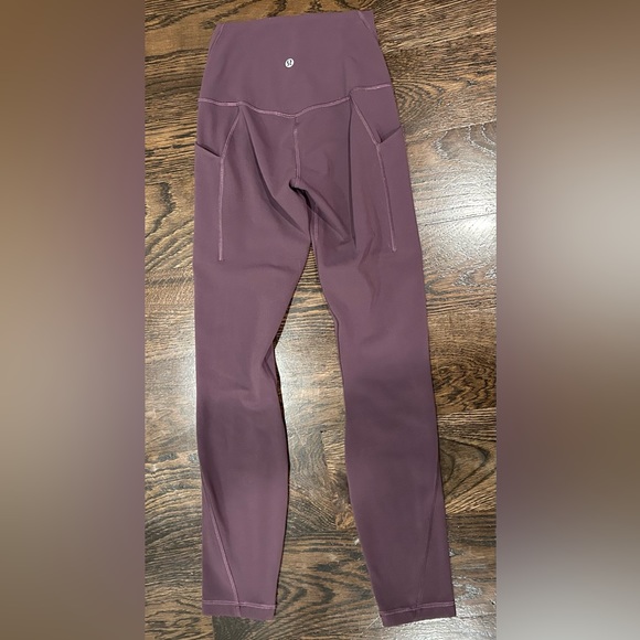 Lululemon High Rise Align with Pocket 25” - Size 2 - Picture 2 of 3